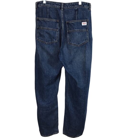 Rolla’s Heidi High Rise Organic Cotton Loose Straight Cargo Jeans Women’s 31" - Picture 3 of 11